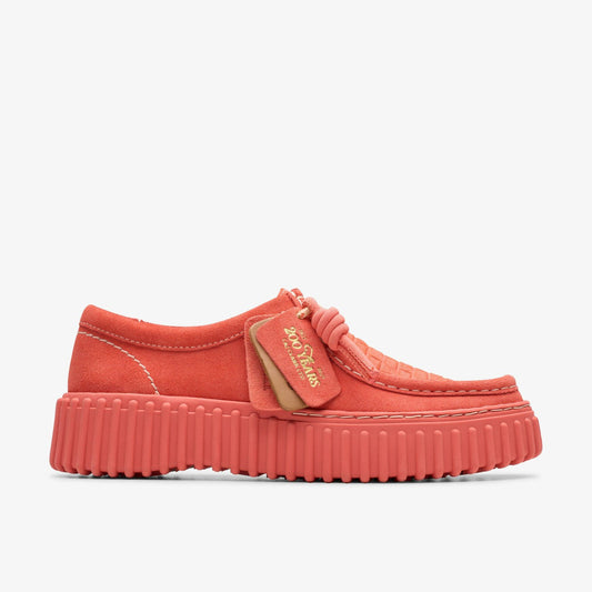 Torhill Bee Coral Suede | Clarks For Sale