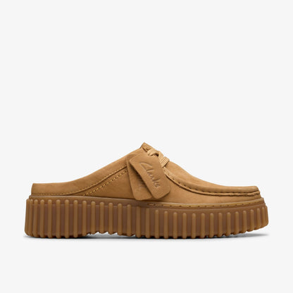 Torhill Mule Light Tan Nubuck | Clarks Discount