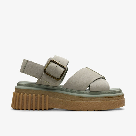 Evamar Wish Light Green Suede | Clarks US