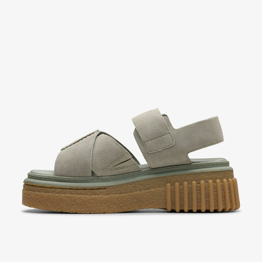 Evamar Wish Light Green Suede | Clarks US