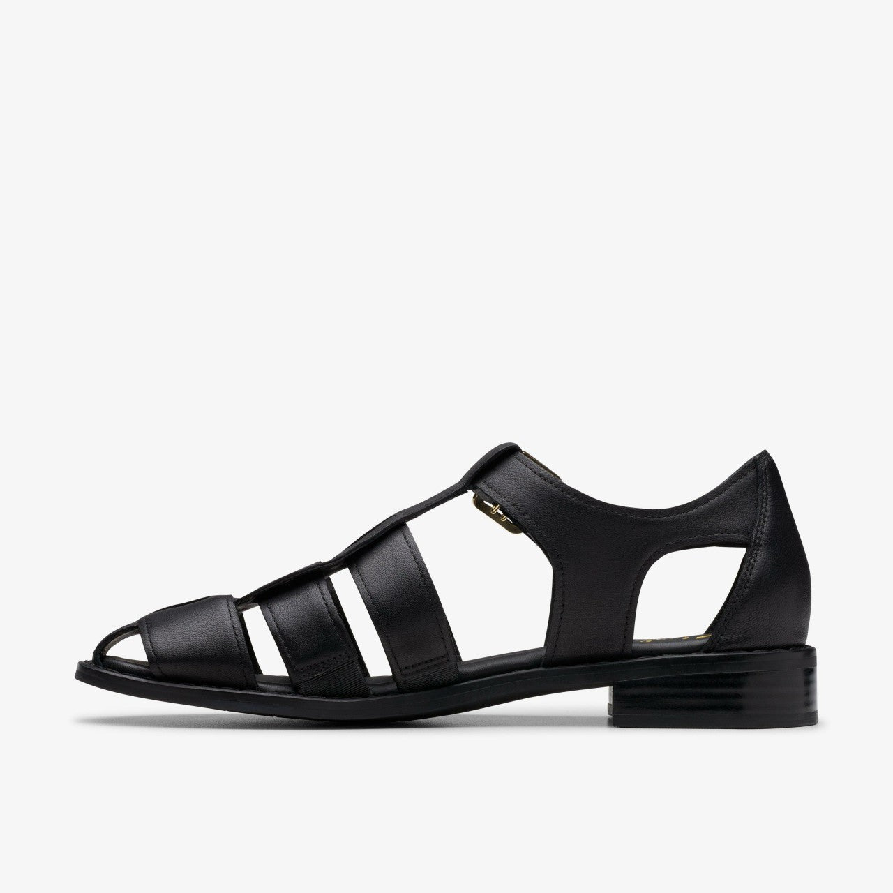 Hana Sun Black Leather | Clarks For Sale