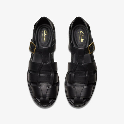 Hana Sun Black Leather | Clarks For Sale