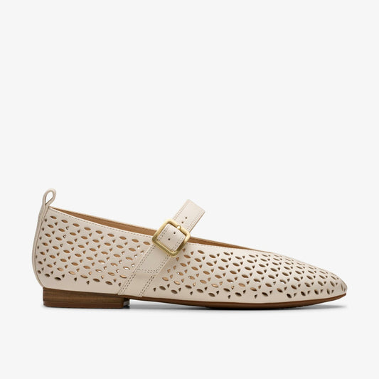 Fawna Jane Cream Leather | Clarks Sale