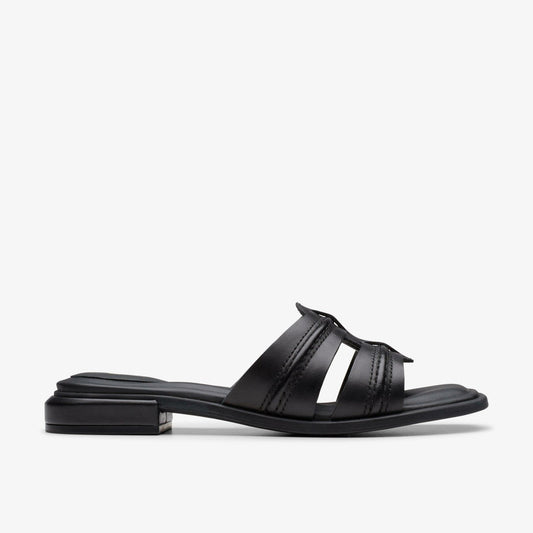 Ariany Mule Black Leather | Clarks Onsale