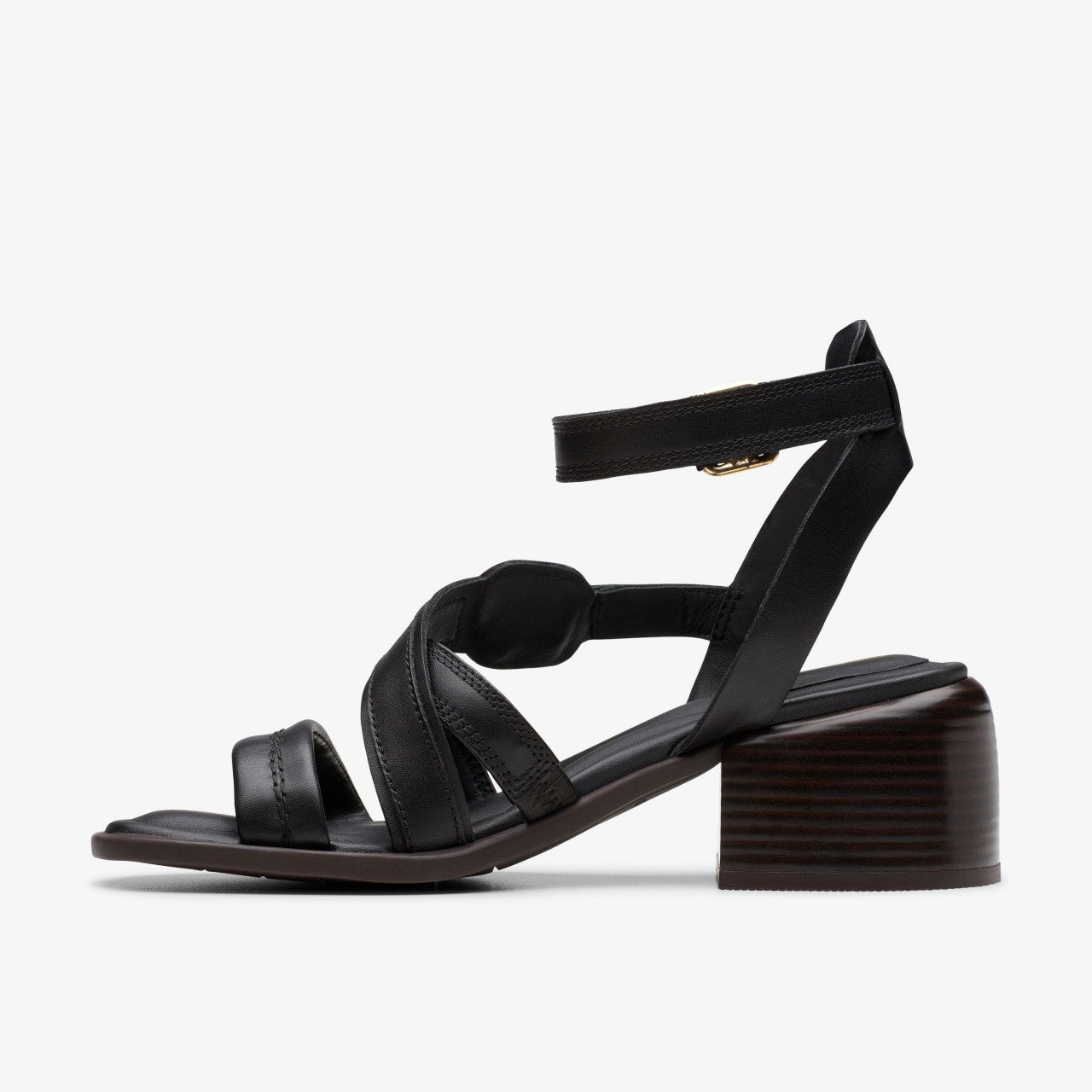Morwyn Strap Black Leather | Clarks Sale