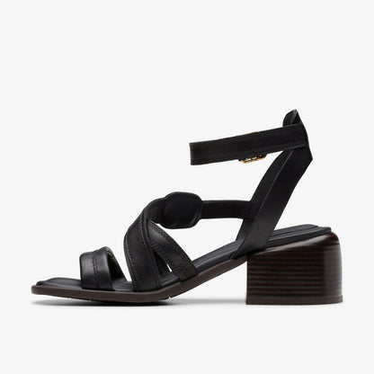 Morwyn Strap Black Leather | Clarks Sale