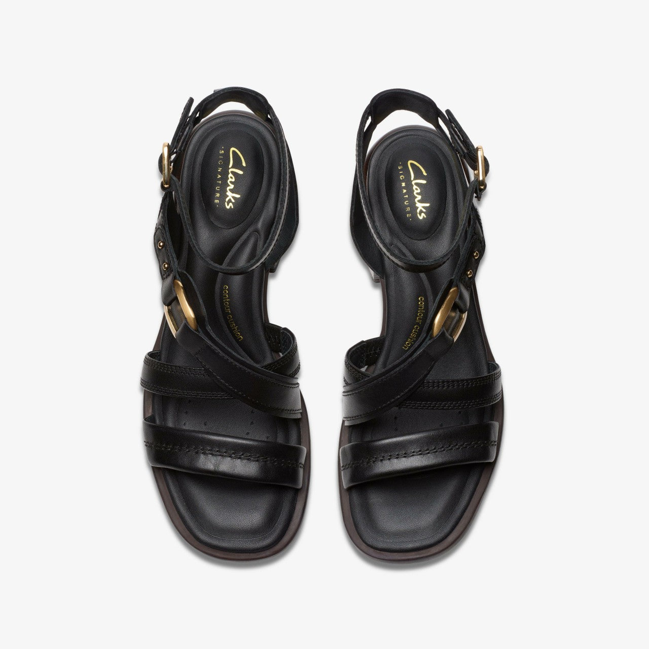 Morwyn Strap Black Leather | Clarks Sale