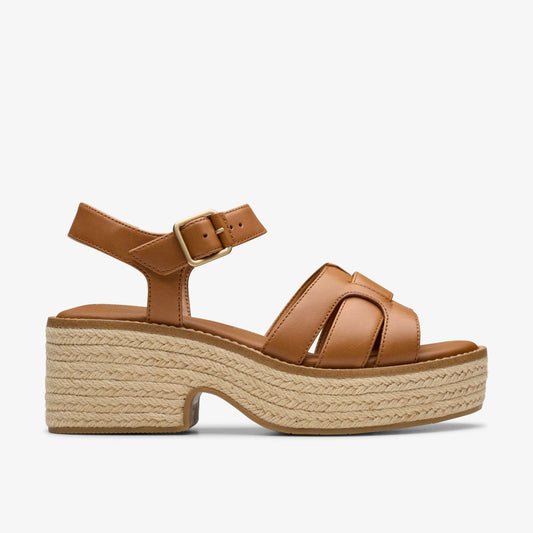 Coledale Strap Tan Leather | Clarks Discount