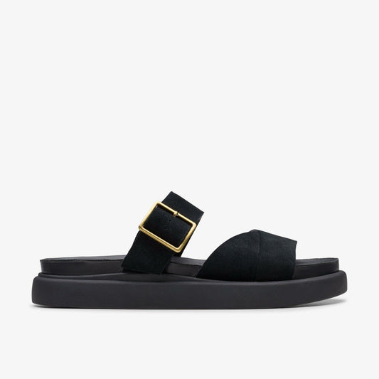 Aristella Mule Black Suede | Clarks US