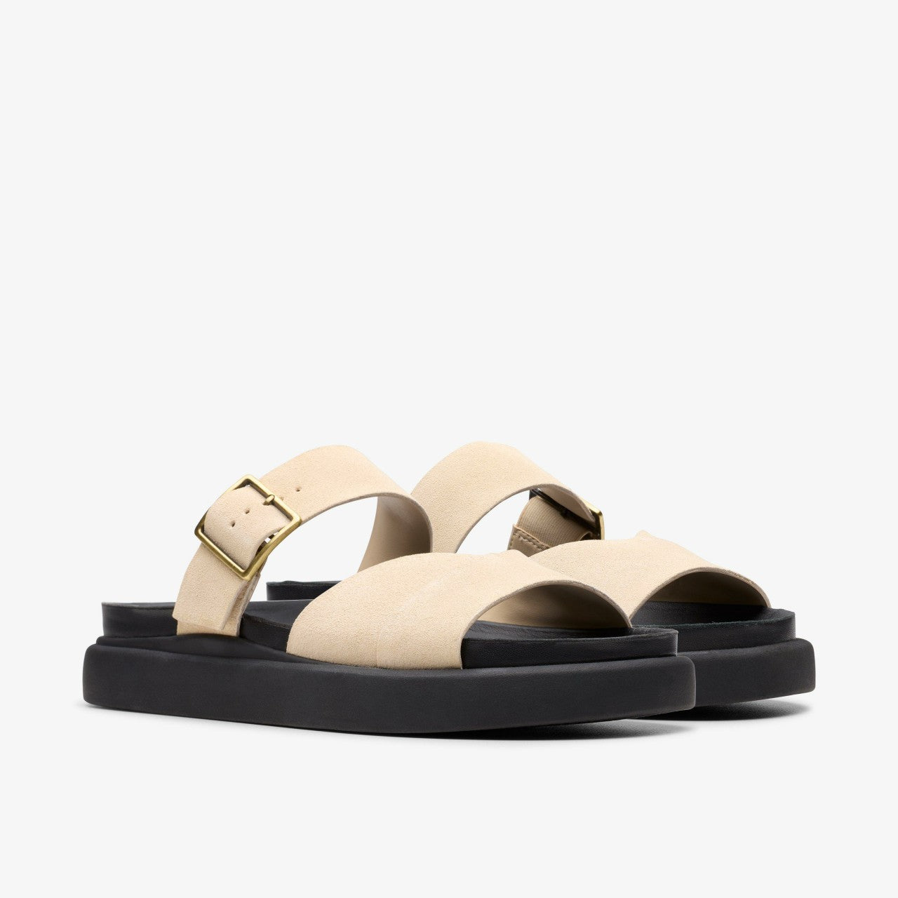 Aristella Mule Ecru Suede | Clarks For Sale
