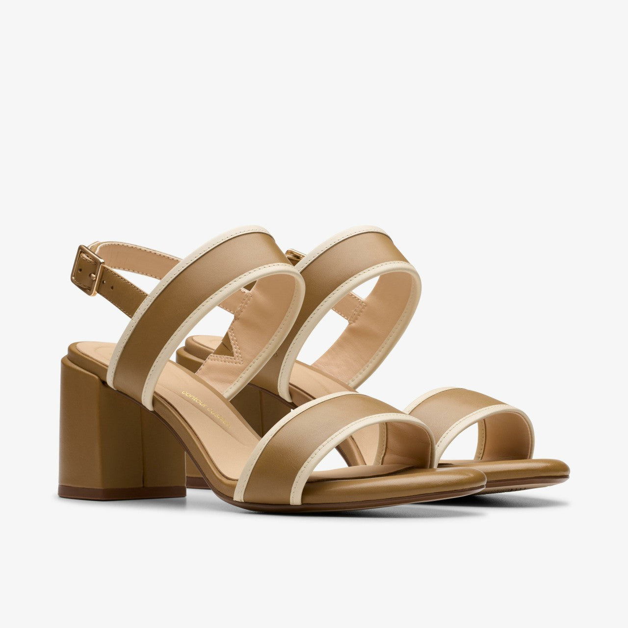 Ezoria Sling Light Tan Combination | Clarks