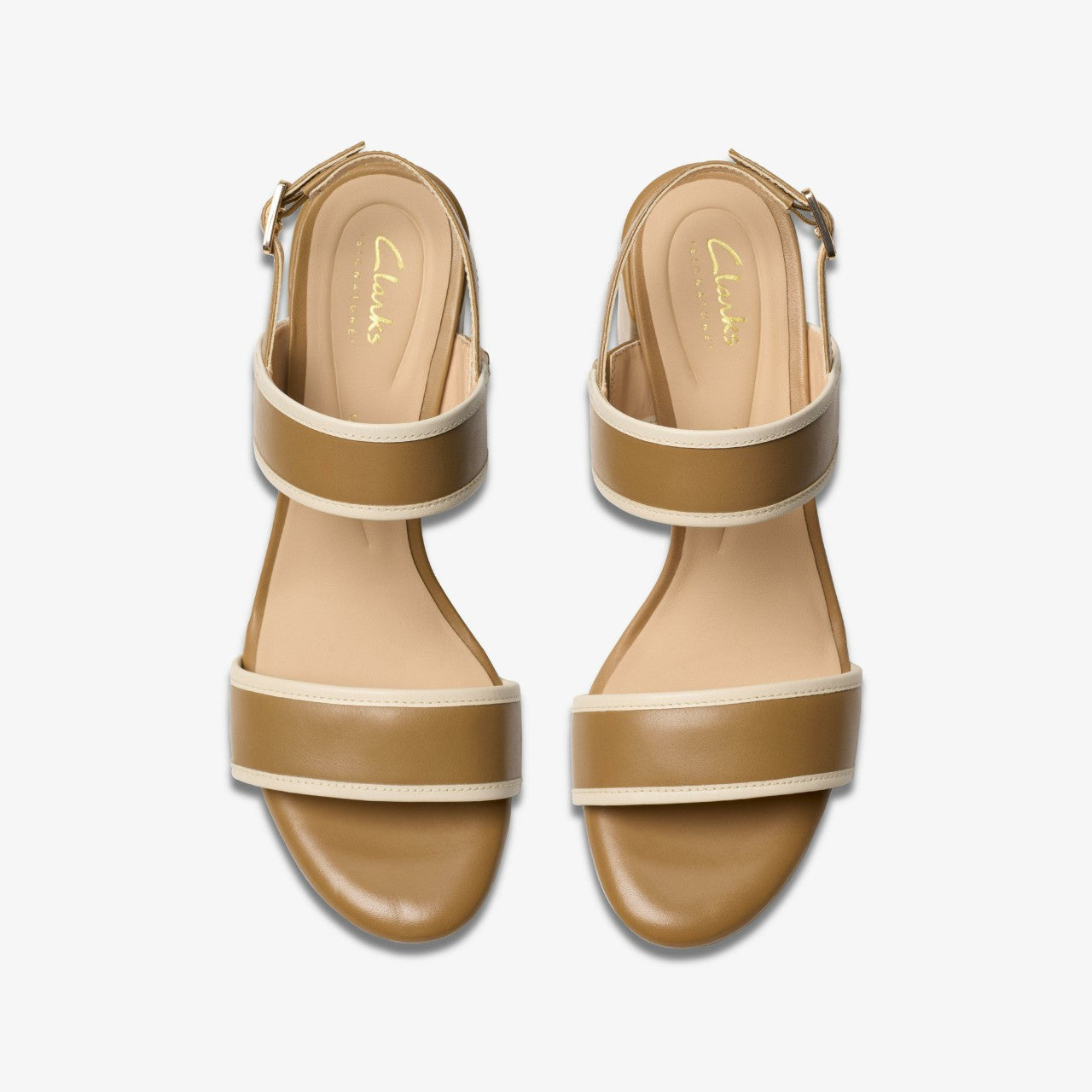 Ezoria Sling Light Tan Combination | Clarks