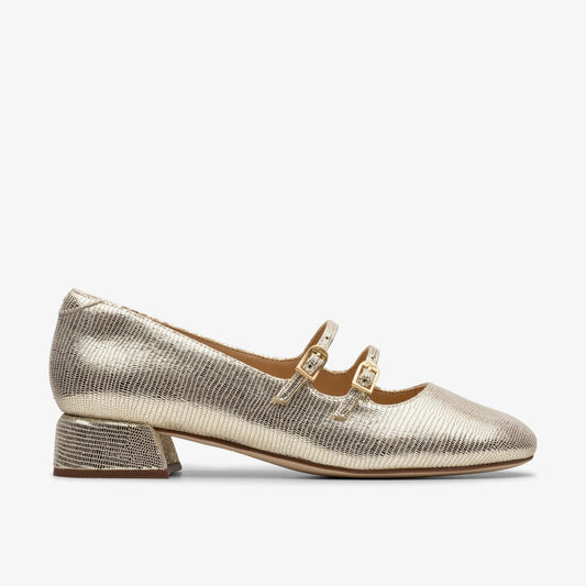 Daiss 30 Shine Champagne Interest | Clarks