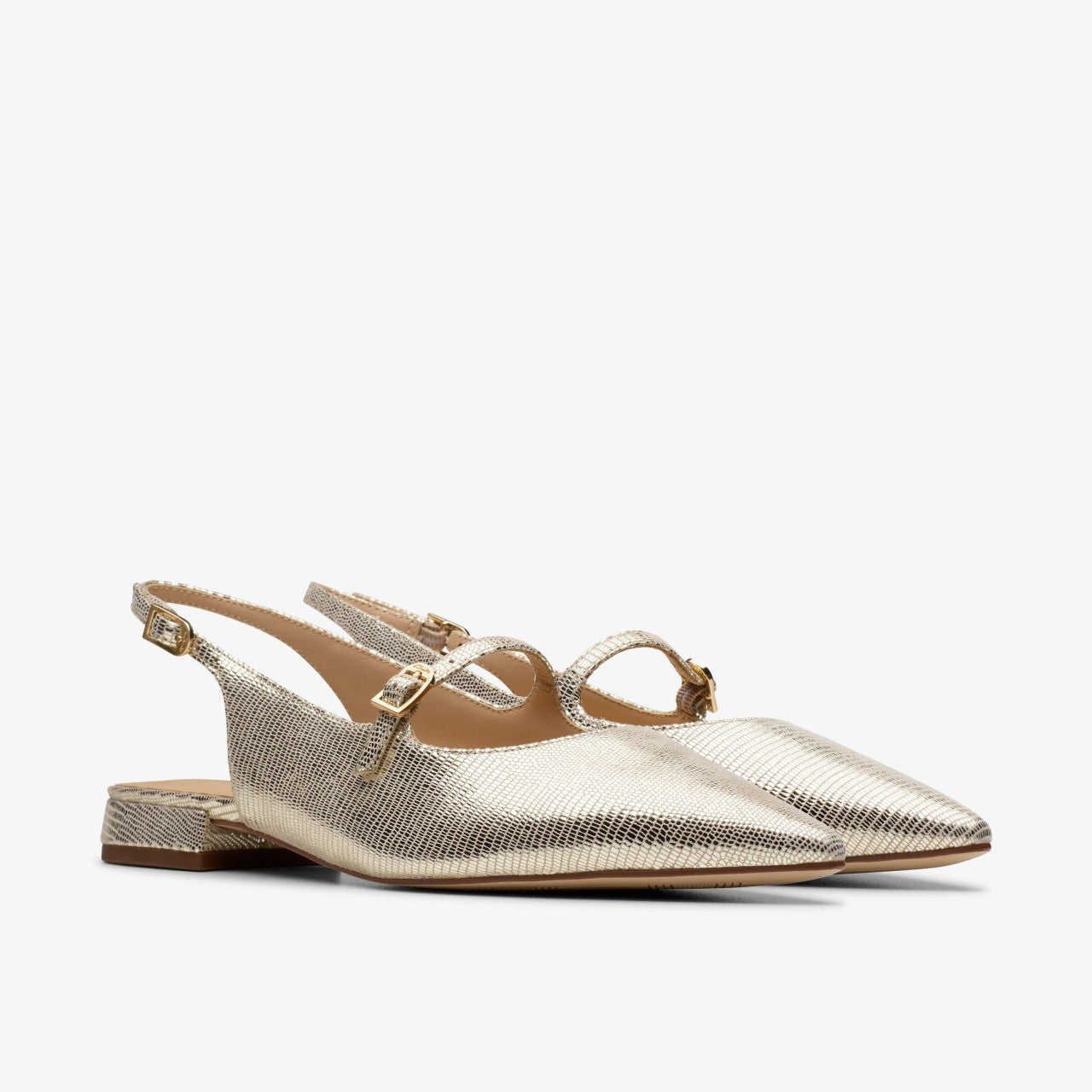 Sensa 15 Shine Champagne Interest | Clarks For Sale