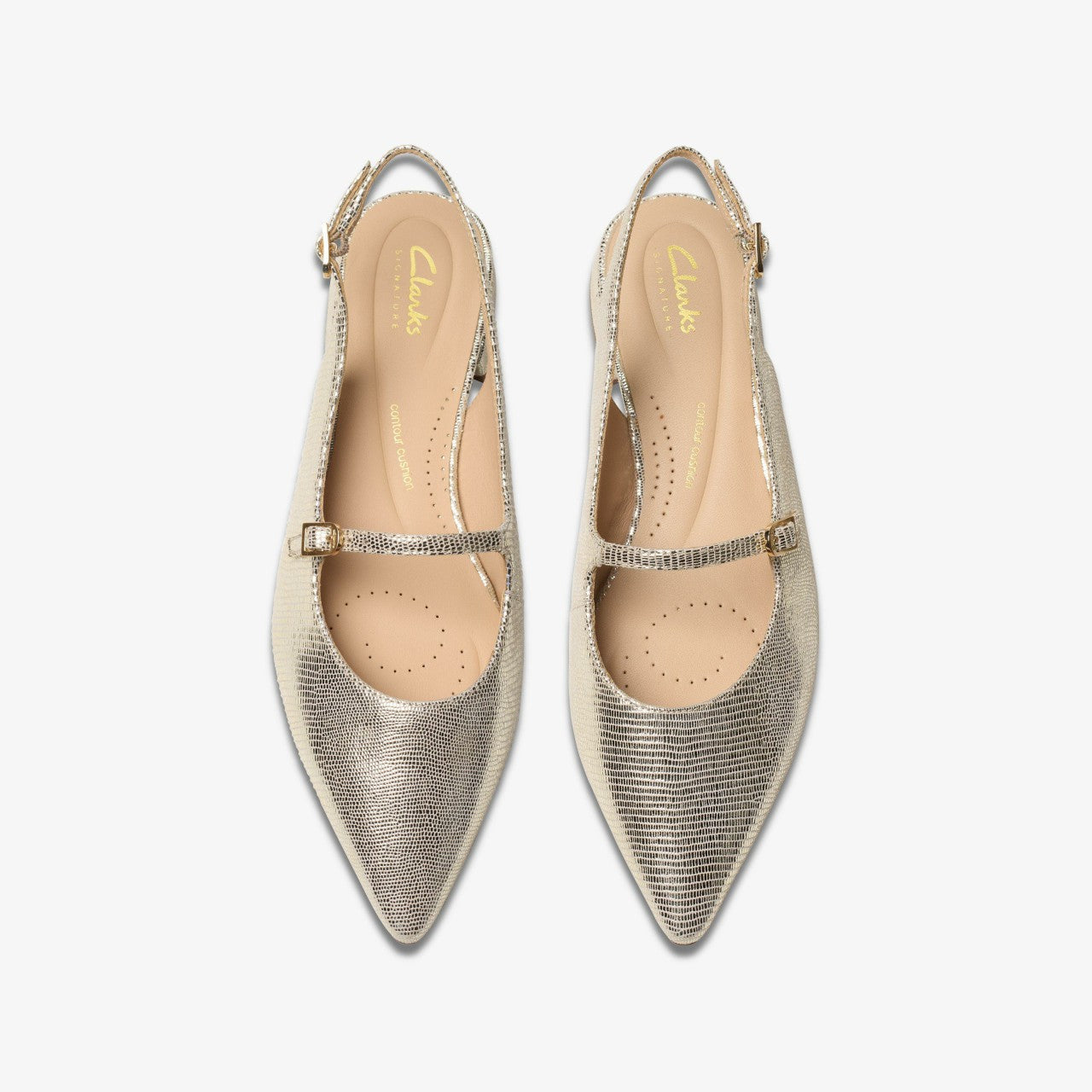 Sensa 15 Shine Champagne Interest | Clarks For Sale