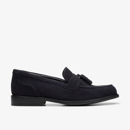 Craft Arlo Step Navy Suede | Clarks Onsale