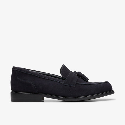 Craft Arlo Step Navy Suede | Clarks Onsale