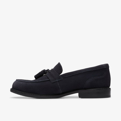 Craft Arlo Step Navy Suede | Clarks Onsale