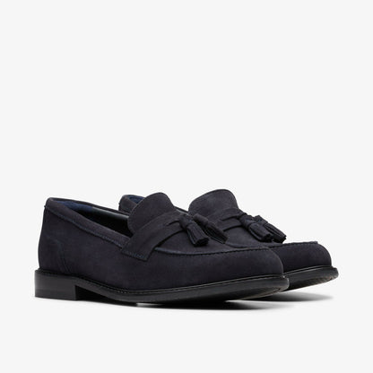 Craft Arlo Step Navy Suede | Clarks Onsale