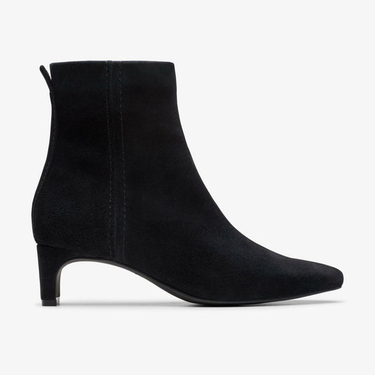 Edina Up Black Suede | Clarks US