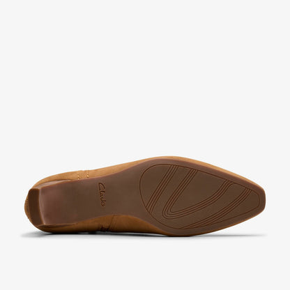 Edina Up Tan Suede | Clarks Discount