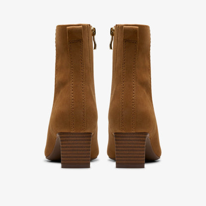 Edina Up Tan Suede | Clarks Discount