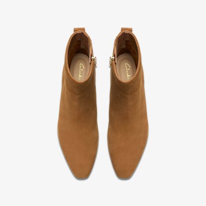 Edina Up Tan Suede | Clarks Discount