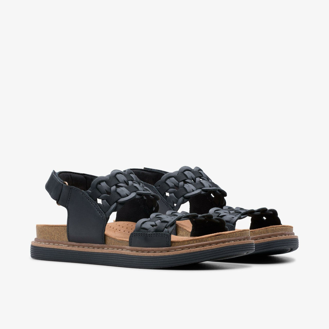 Arwell Glide Black Combination | Clarks Discount