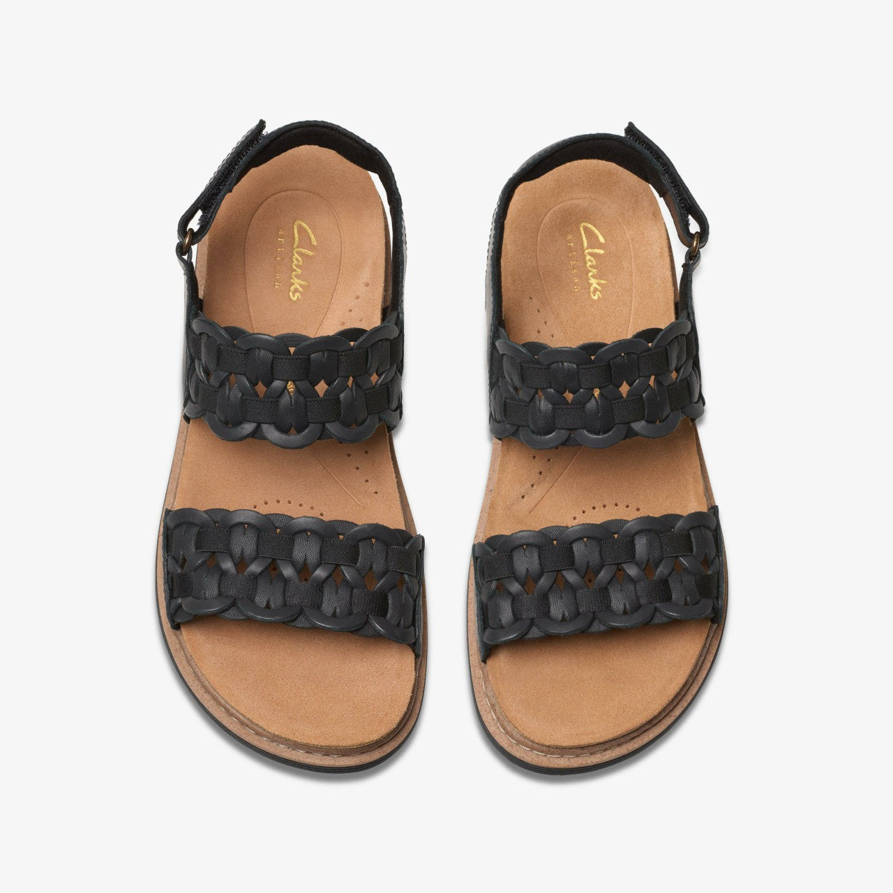 Arwell Glide Black Combination | Clarks Discount