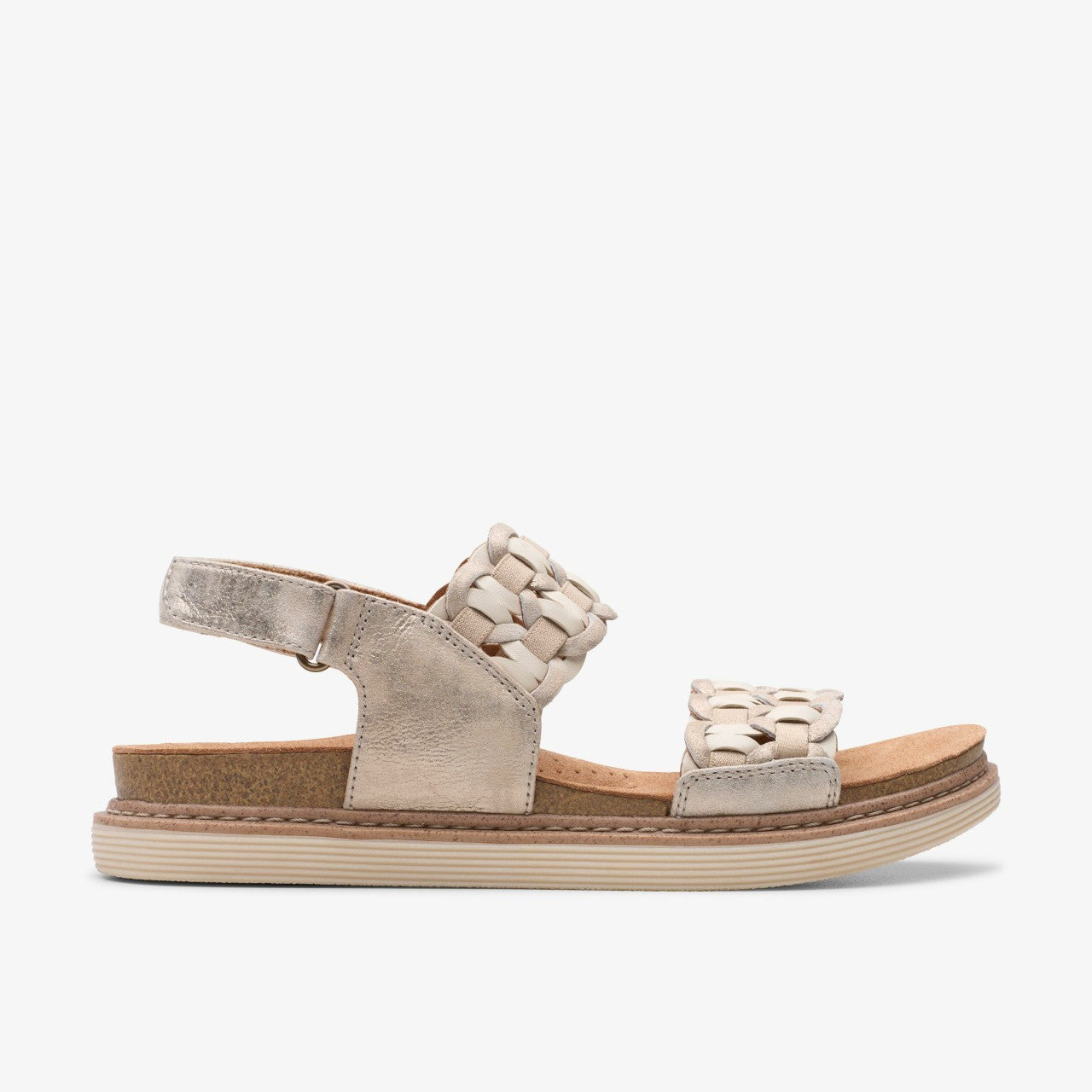Arwell Glide Metallic Combination | Clarks