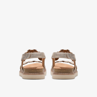 Arwell Glide Metallic Combination | Clarks