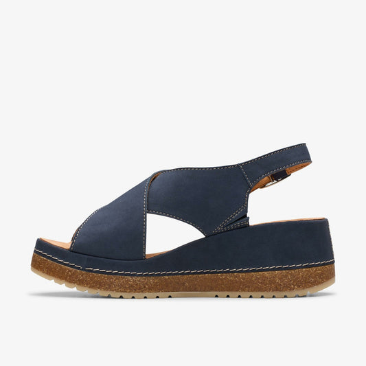 Kassanda Step Navy Nubuck | Clarks