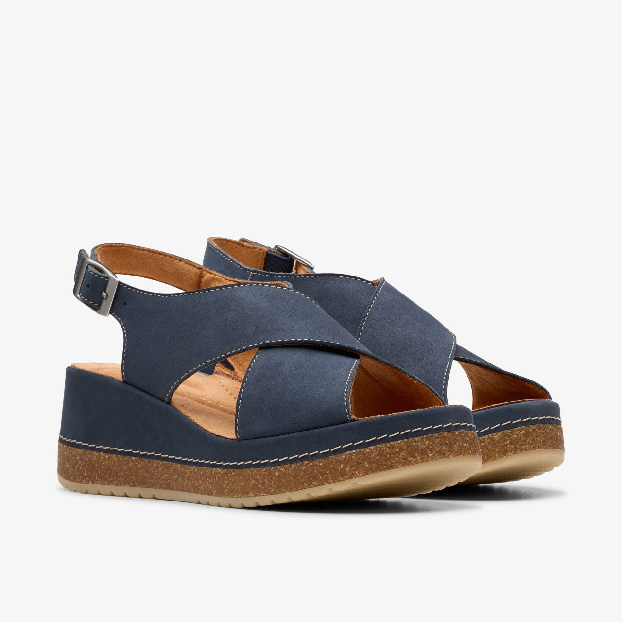 Kassanda Step Navy Nubuck | Clarks