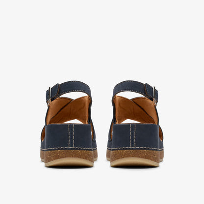 Kassanda Step Navy Nubuck | Clarks