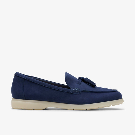 Narini Edge Navy Suede | Clarks For Sale