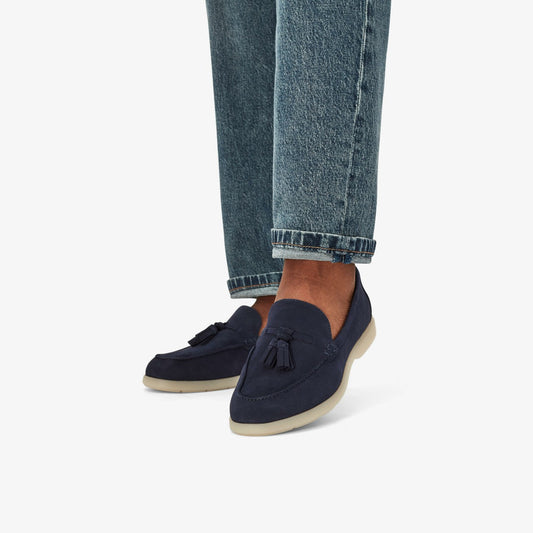 Narini Edge Navy Suede | Clarks For Sale