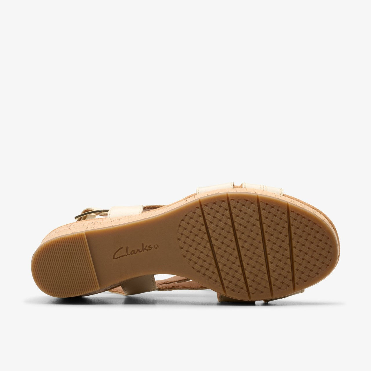 Sabina Sling Cream Leather | Clarks For Sale