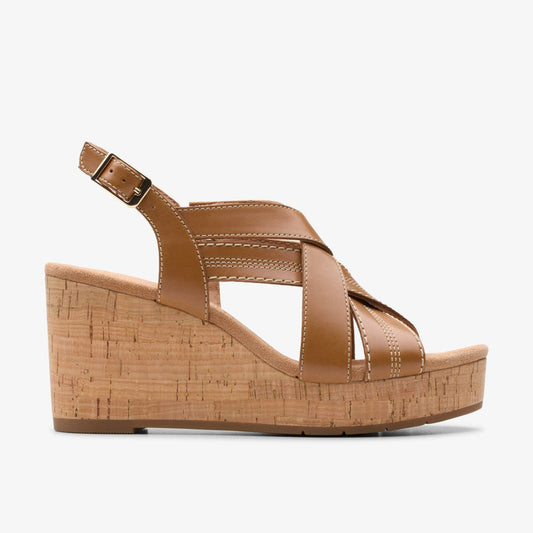 Sabina Sling Tan Leather | Clarks Onsale