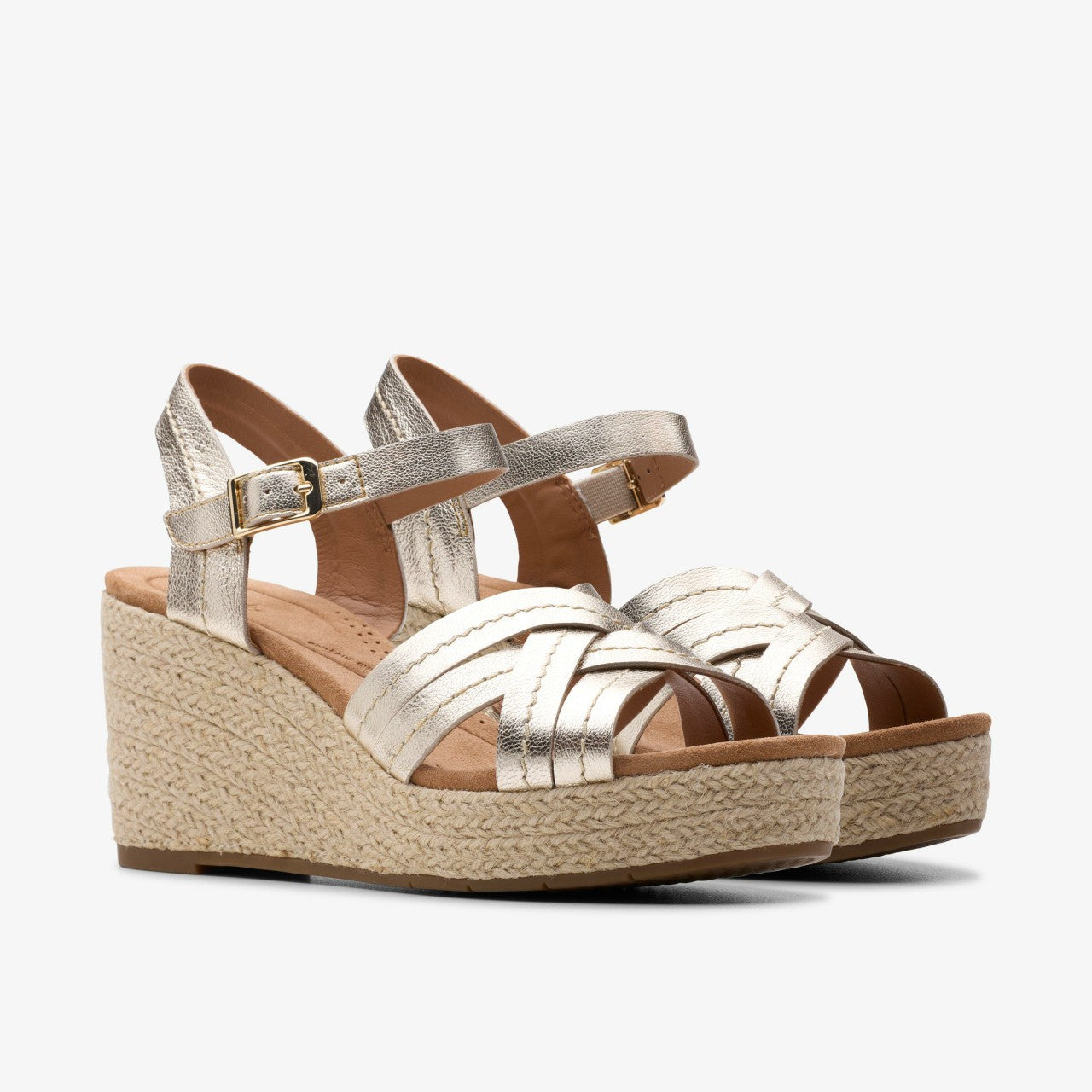 Sabina Strap Champagne | Clarks