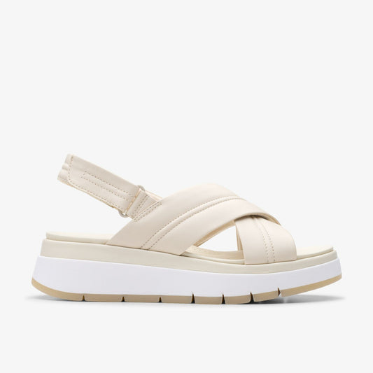 Tuscan Cross Cream Leather | Clarks Onsale