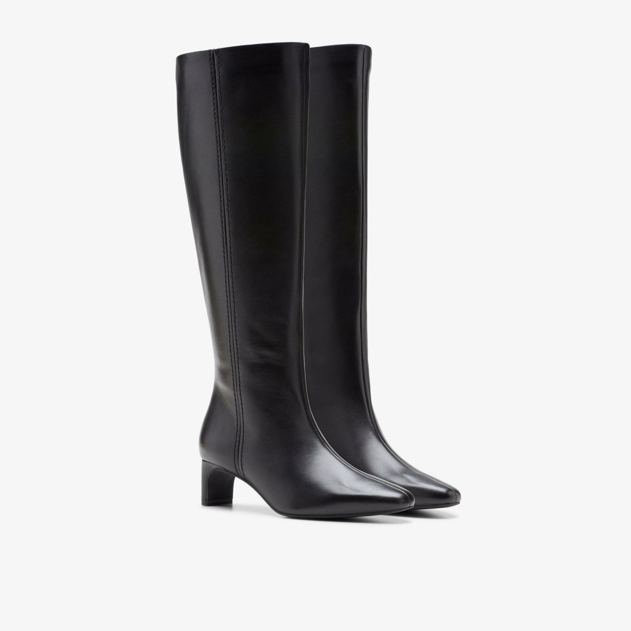 Edina Tall Black Leather | Clarks Onsale