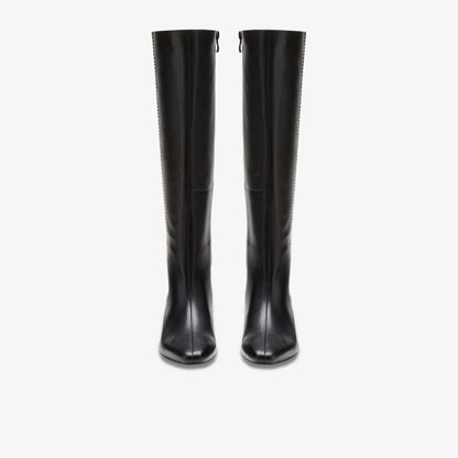 Edina Tall Black Leather | Clarks Onsale