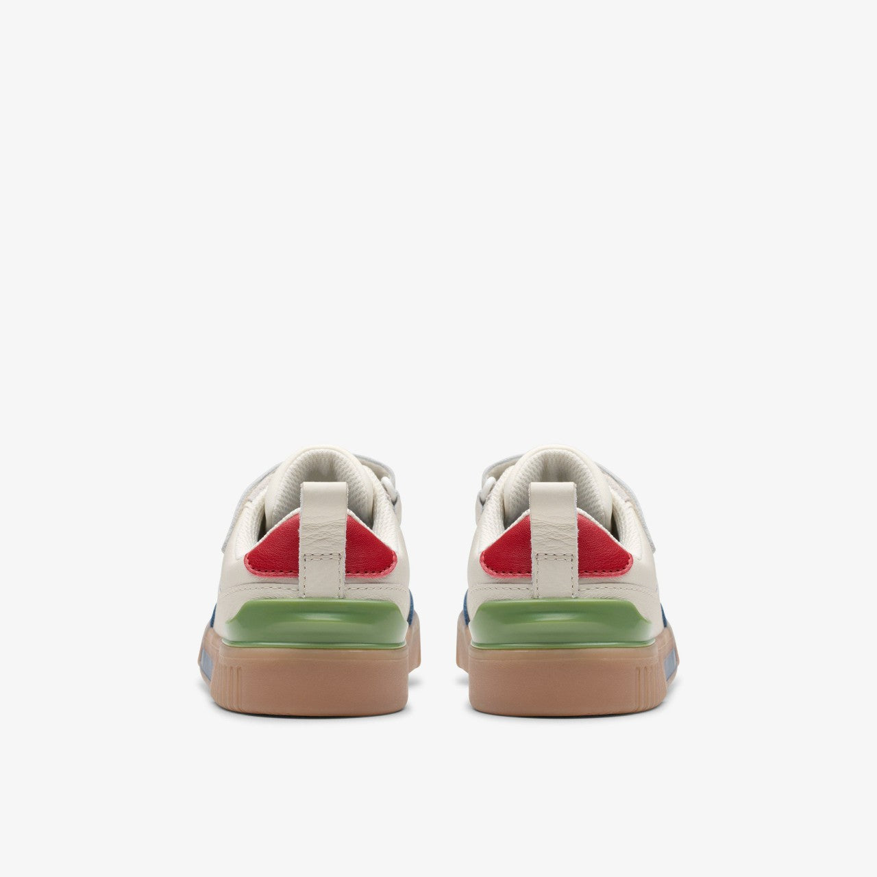 Oslo Vibe Kid White/Blue | Clarks Sale