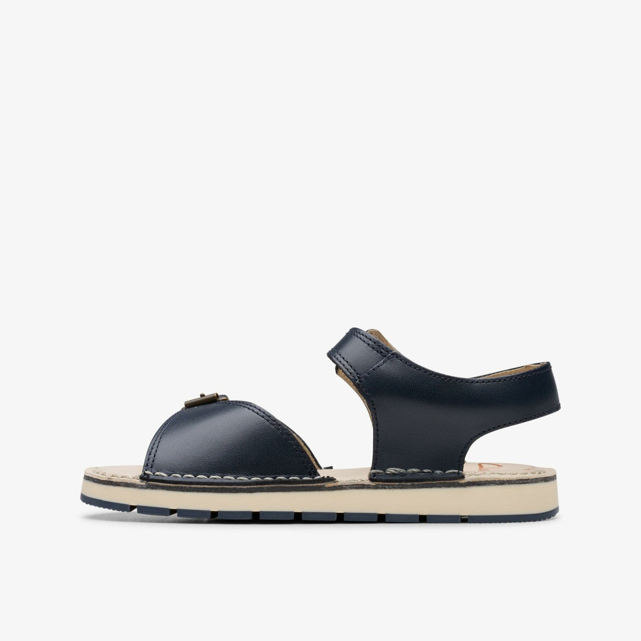 Playsun Kid Navy Leather | Clarks Discount