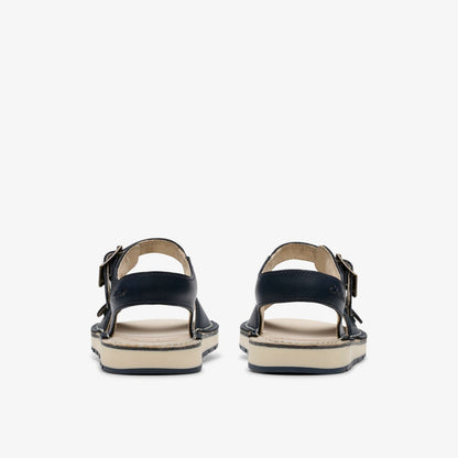 Playsun Kid Navy Leather | Clarks Discount