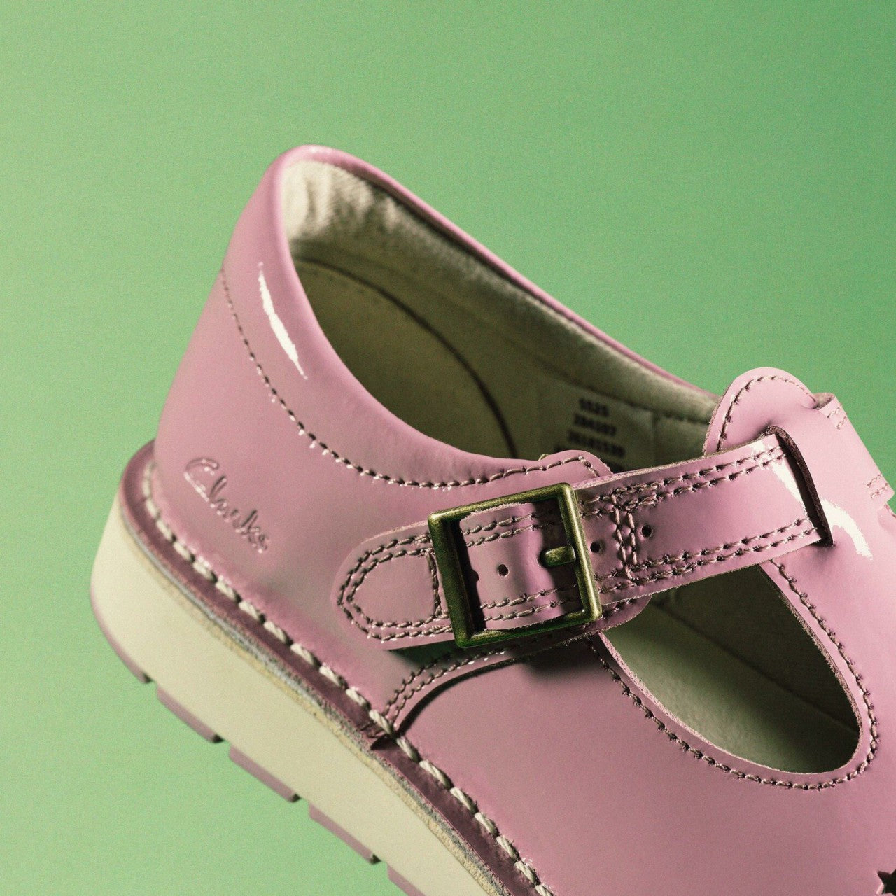 Joyful Skip Kid Pink Patent | Clarks