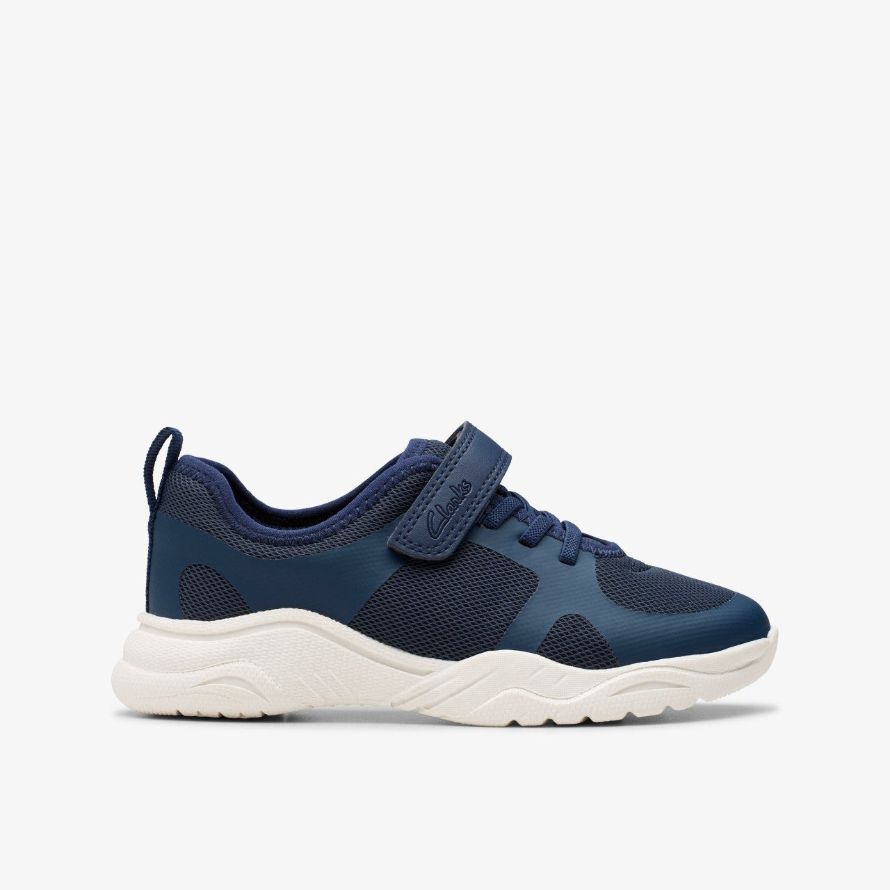 Feather Ath Kid Navy | Clarks For Sale