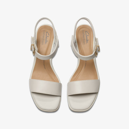 Jaylan Ray Off White Leather | Clarks Discount