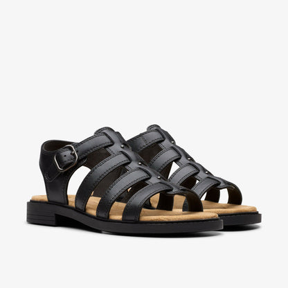 Trivanni Lux Black Leather | Clarks Onsale