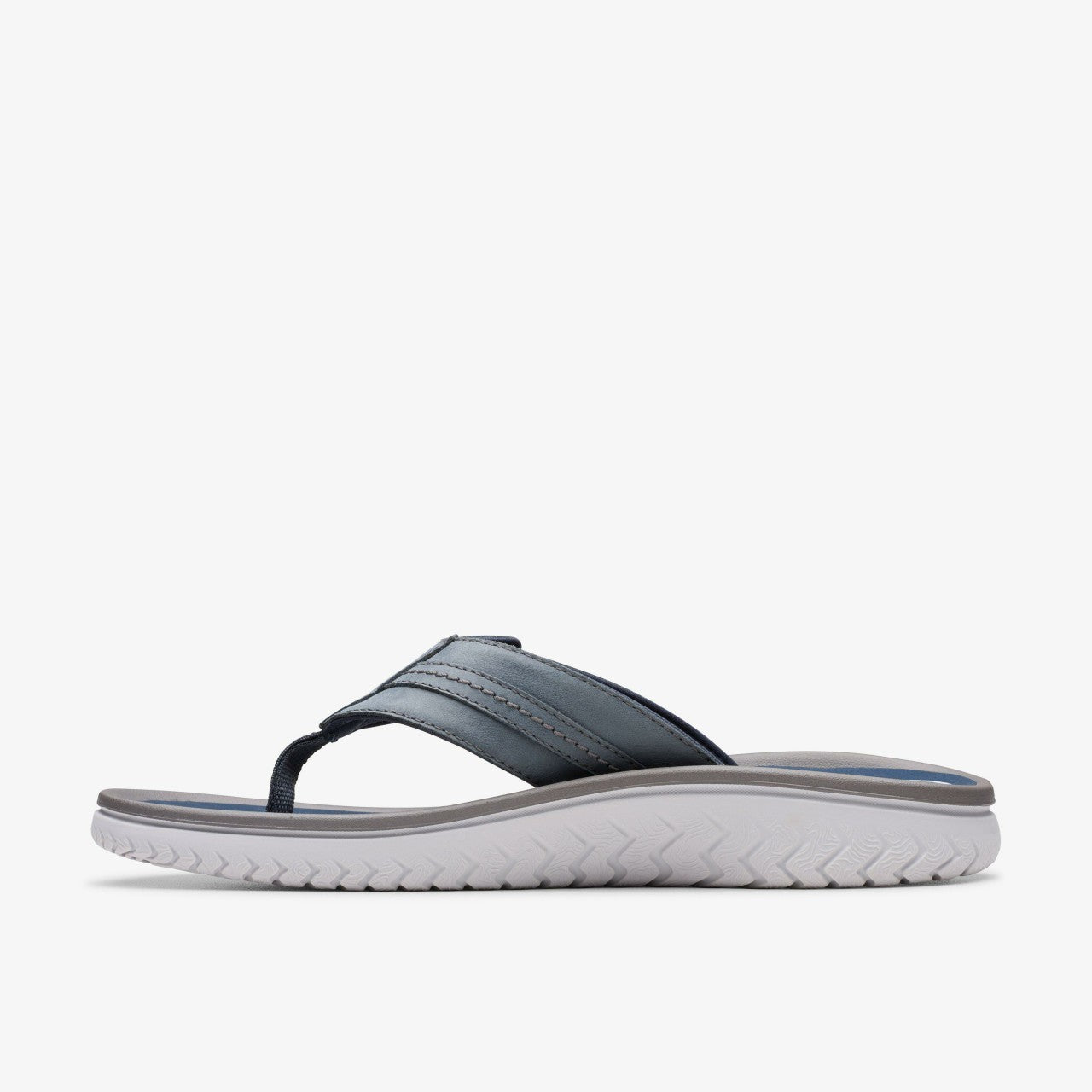 Wesley Sun Navy Leather | Clarks Sale